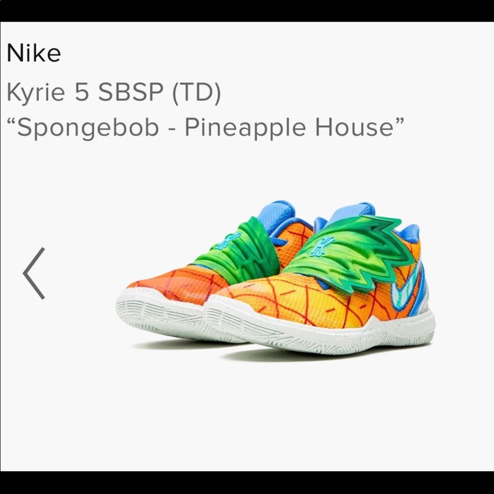 Nike 5 SBSP Spongebob “Pineapple House” sneakers